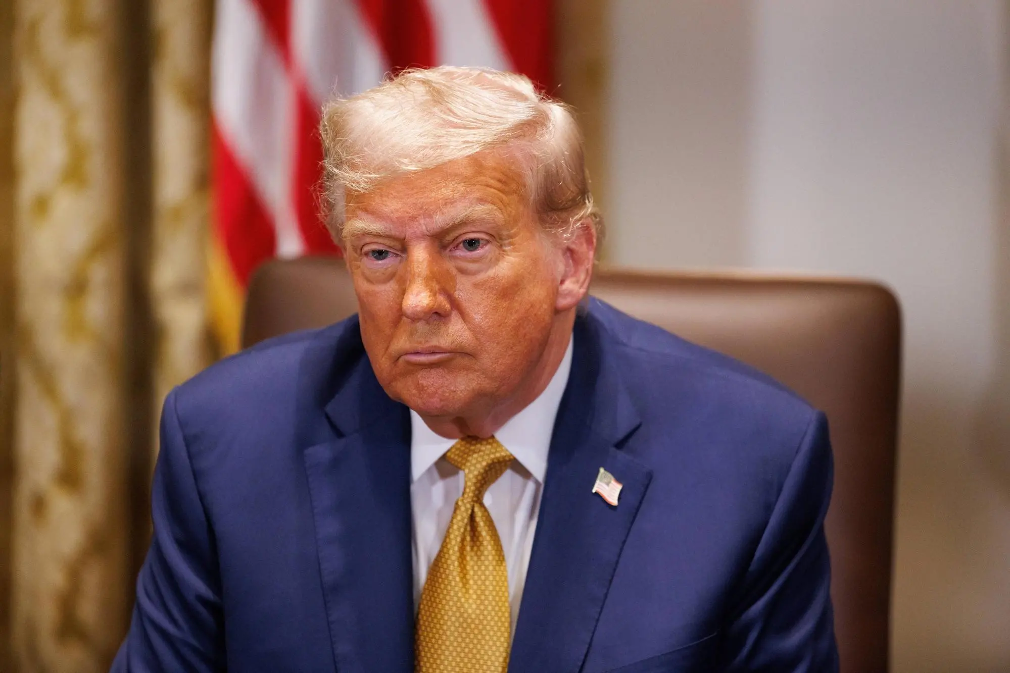 Donald Trump (foto Ansa/Epa)