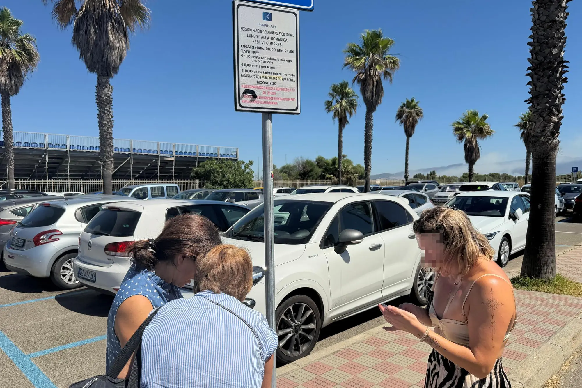 Parcheggio all'ippodromo