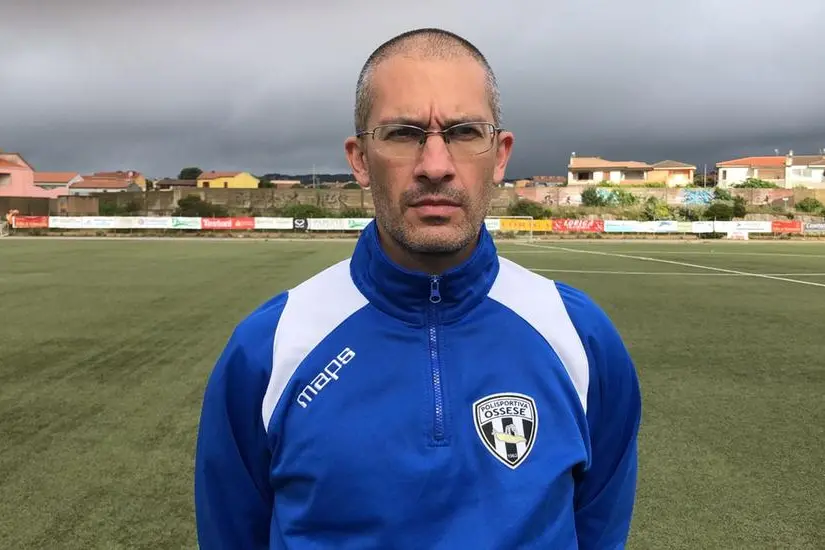 Francesco Cossu, neo allenatore dell'Ossese (L'Unione Sarda - Tellini)