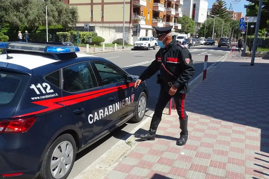 Ruba al fratello a Castiadas (foto Carabinieri)
