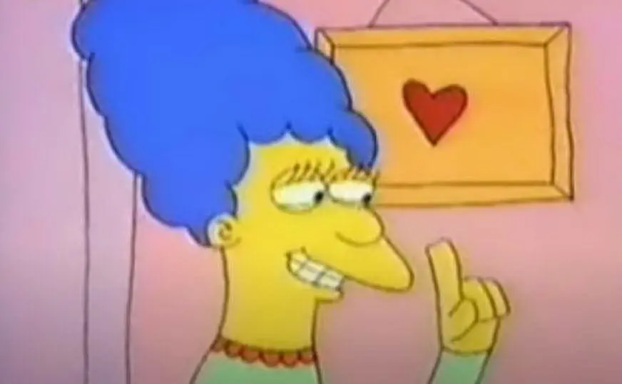 Marge nel primo &quot;corto&quot; (foto Youtube)
