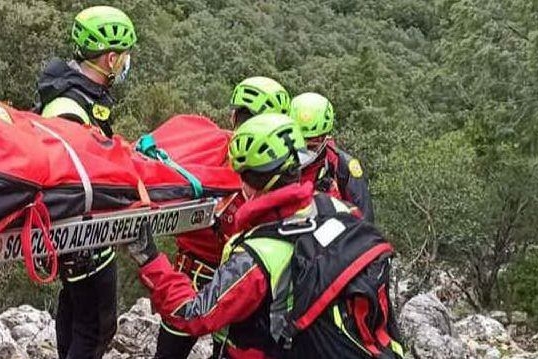 Una missione di soccorso (Foto Soccorso Alpino)