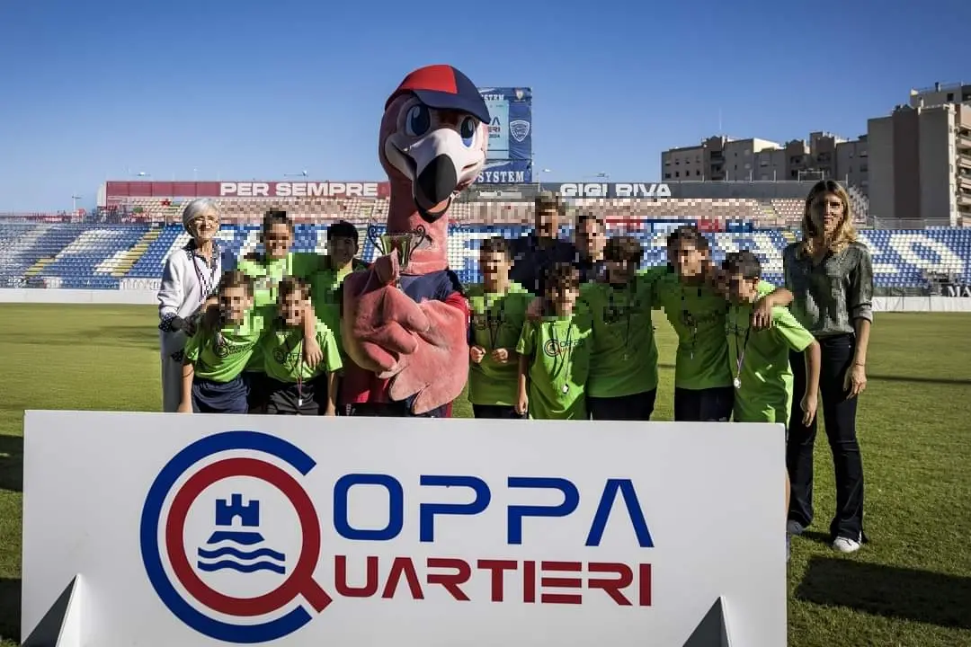 Coppa Quartieri 2024, un momento delle finali all'Unipol Domus (Archivio L'Unione Sarda)