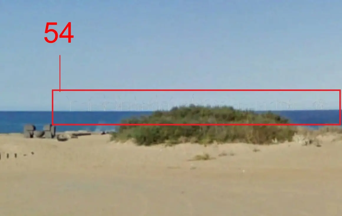 Le pale a Piscinas