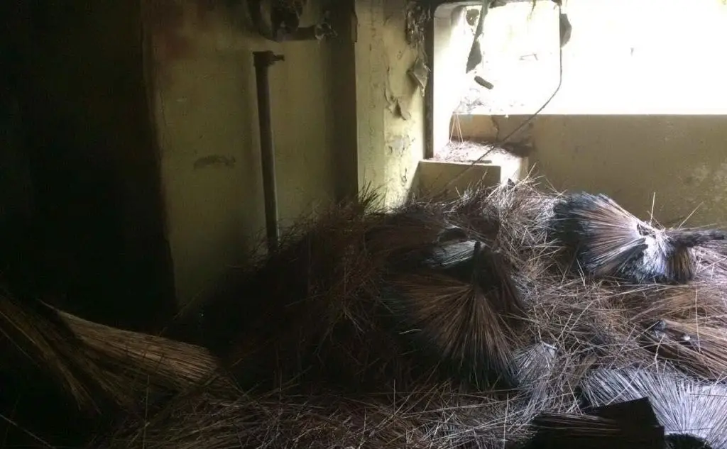 Incendio all'interno del Tanka Village di Villasimius
