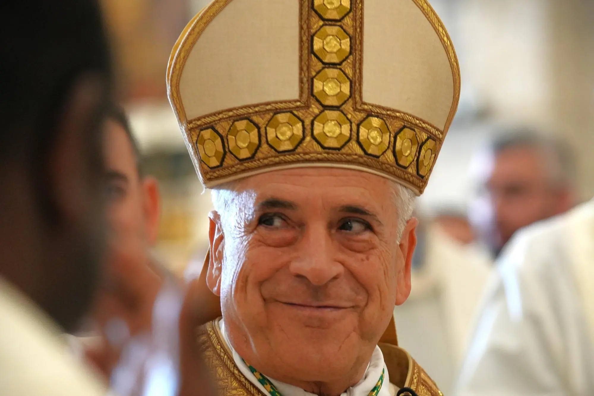 L'arcivescovo di Sassari Francesco Soddu