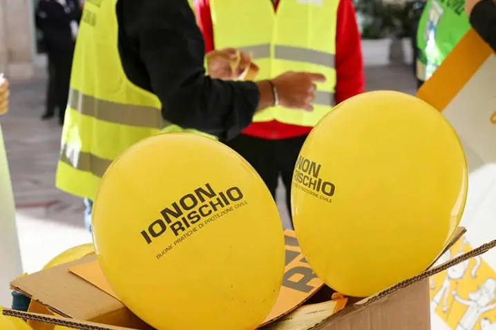 La campagna della Protezione civile (foto concessa)