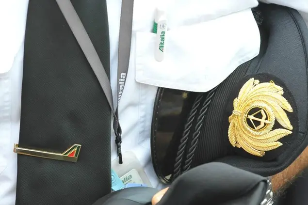 Stessa divisa di Alitalia ma condizioni di lavoro diverse per i dipendenti della neonata Ita (Foto Ansa)