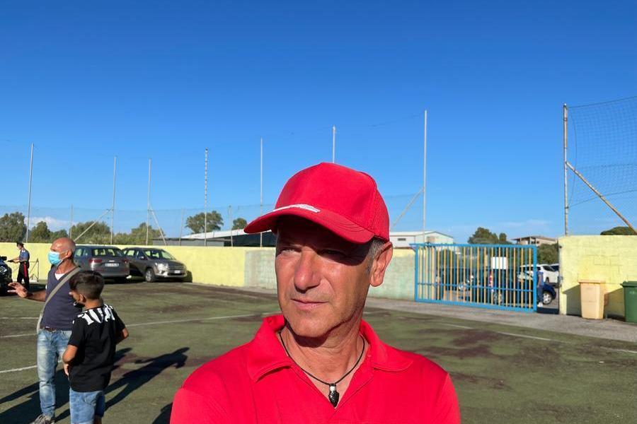 Massimiliano Paba, allenatore dell'Atletico Uri (foto Riccardo Spignesi)