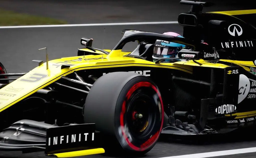 Daniel Ricciardo su Renault (Ansa)