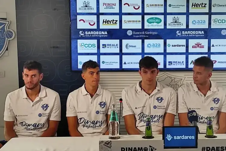Molto spazio per gli italiani della Dinamo (foto G. Marras)