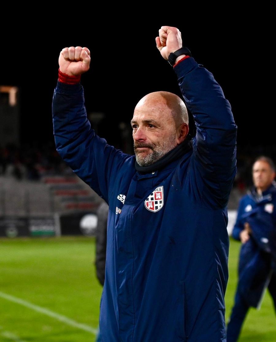 Greco raggiante «Grazie ai ragazzi e ai nostri tifosi»