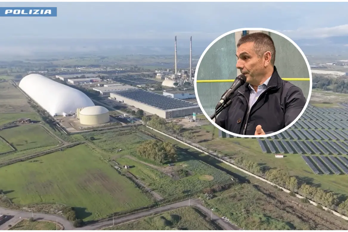 Gli impianti di energia rinnovabile a Ottana, nel riquadro Franco Saba