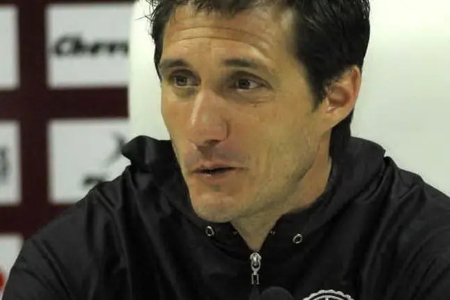 Guillermo Schelotto, ormai ex allenatore del Palermo