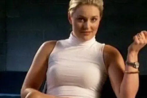 Lindsay Vonn come Sharon Stone