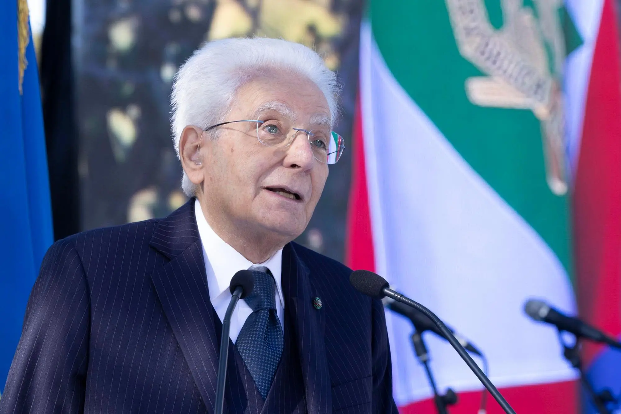 Il presidente della Repubblica Sergio Mattarella alla cerimonia di chiusura delle iniziative a carattere sociale dedicate alle fasce deboli della popolazione e alle associazioni di volontariato a sostegno dei più fragili nella Tenuta di Castelporziano, Roma, 26 settembre 2025. Ansa/Francesco Ammendola - Ufficio per la Stampa e la Comunicazione della Presidenza della Repubblica +++ +++FOTO DIFFUSA DALL'UFFICIO STAMPA -Â USARE SOLO PER ILLUSTRARE OGGI LA NOTIZIA INDICATA NEL TITOLO - NON ARCHIVIARE - NON VENDERE - NON USARE PER FINI NON GIORNALISTICI - NPK+++