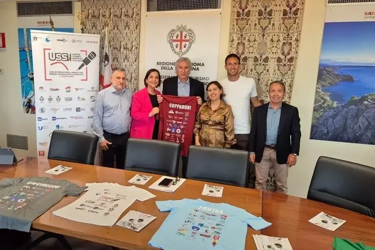 La presentazione dell'Ussi international award (foto Ansa)