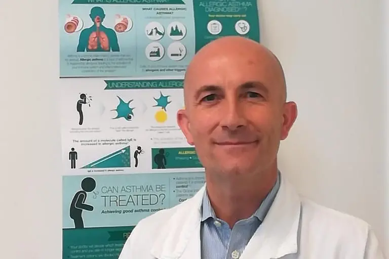 Paolo Serra, immunologo e allergologo del Policlinico Duilio Casula