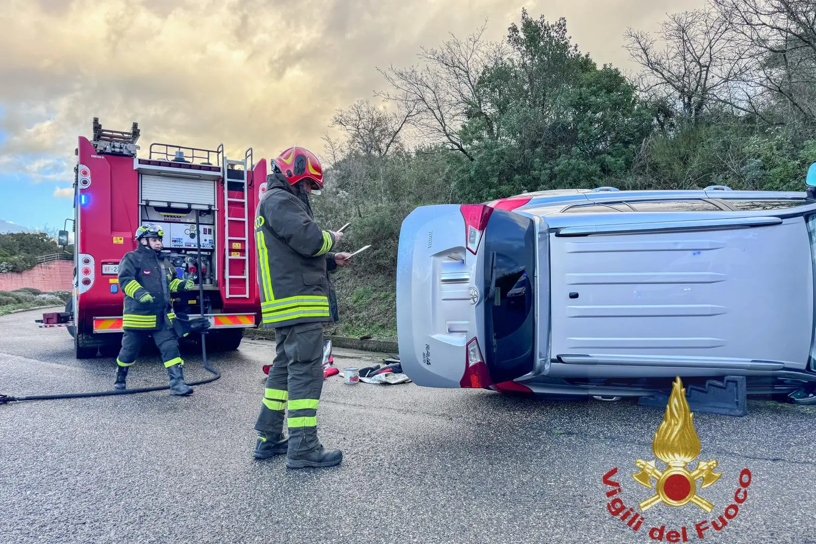 L'incidente a Sorradile