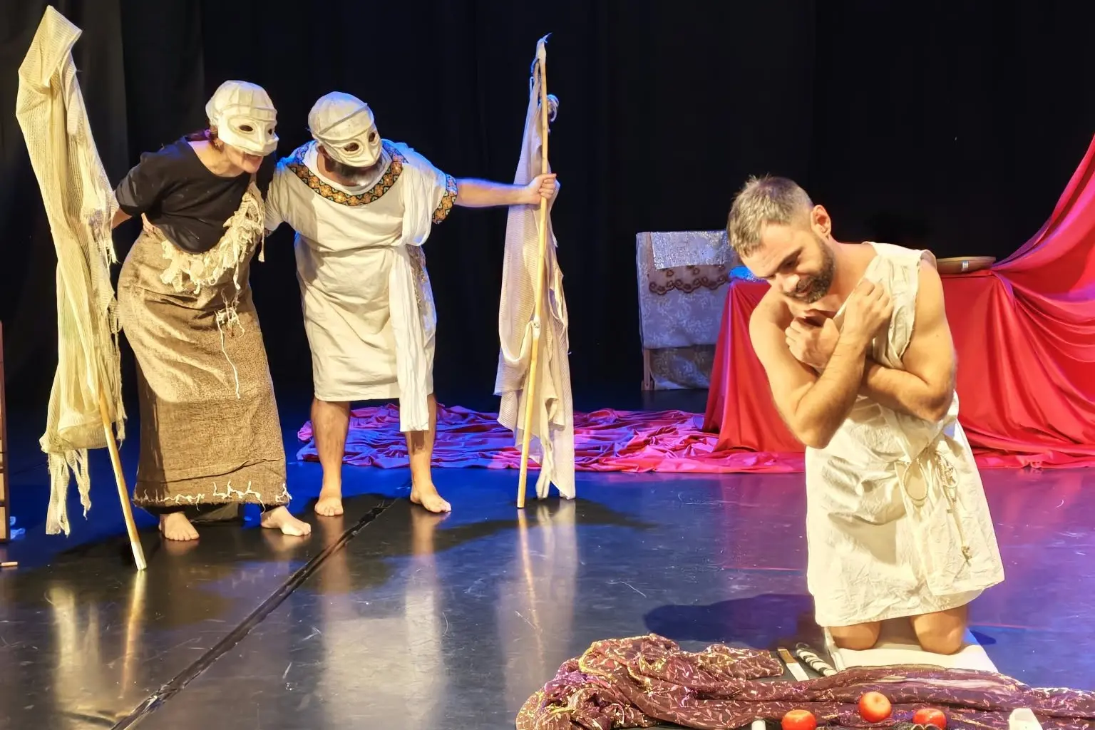 Uno spettacolo del Teatro S'Arza