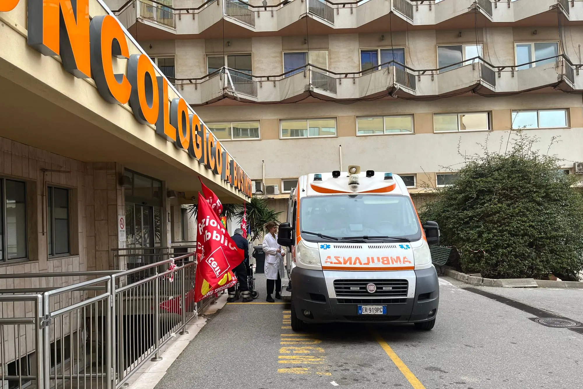 L'ospedale oncologico di Cagliari