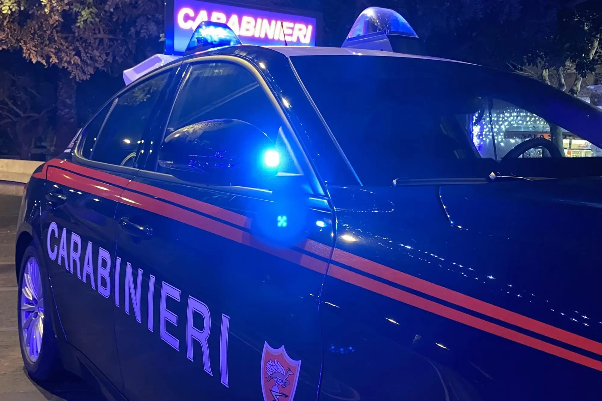 Una pattuglia dei carabinieri