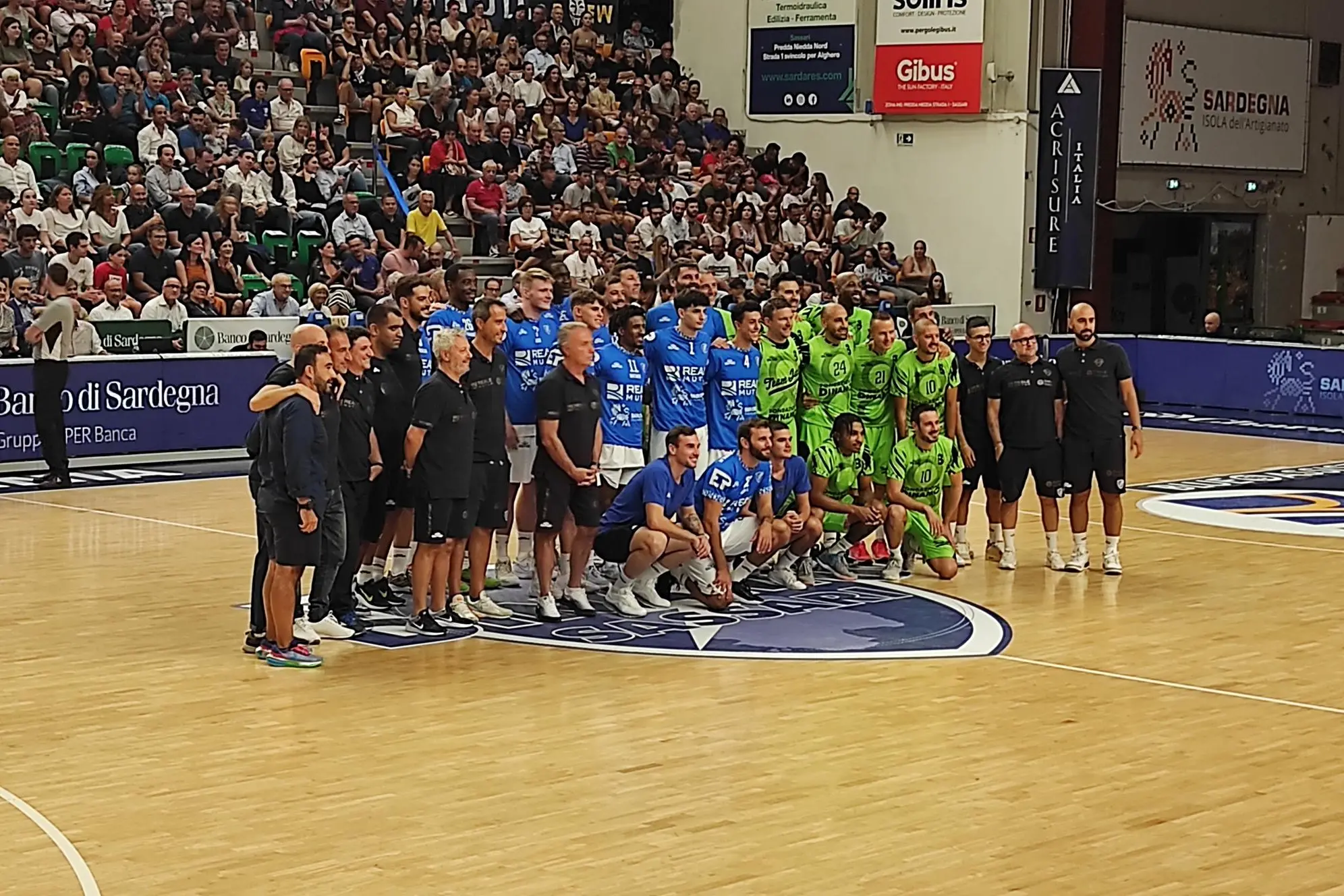 La Dinamo e il Team Jack insieme (foto G. Marras)