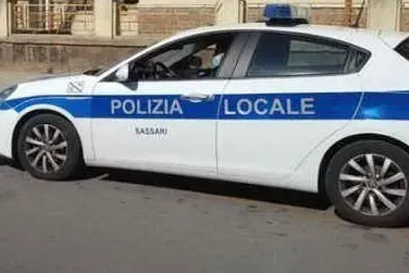 Polizia locale a Sassari (archivio L'Unione Sarda)