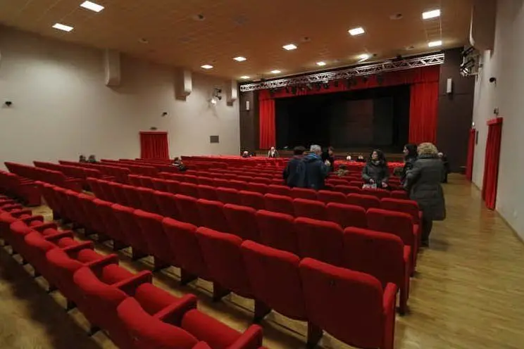 Il teatro civico di Sinnai (dal sito web)