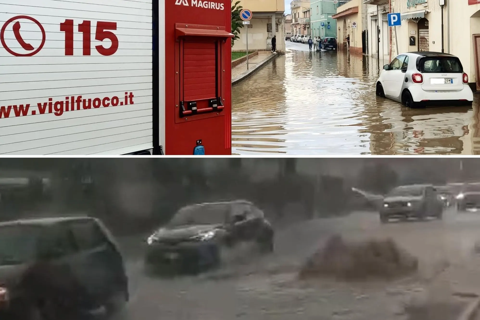 Allagamenti a Cagliari
