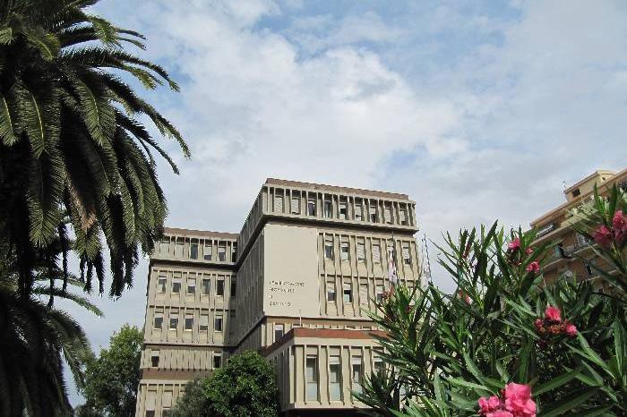 Il palazzo dell'Amministrazione provinciale di Oristano (foto ufficio stampa)