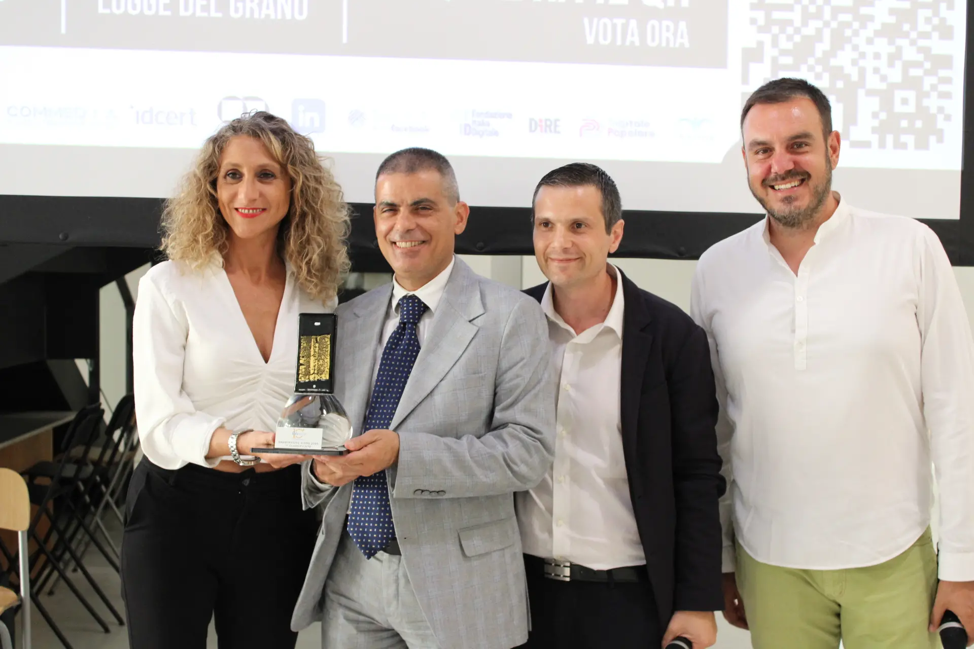 Aou Cagliari, premiazione Smartphone d'Oro 2025