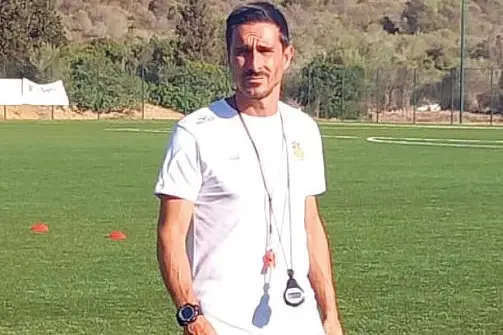 Nicola Manunza, 45 anni, allenatore del Villasimius (foto Archivio)