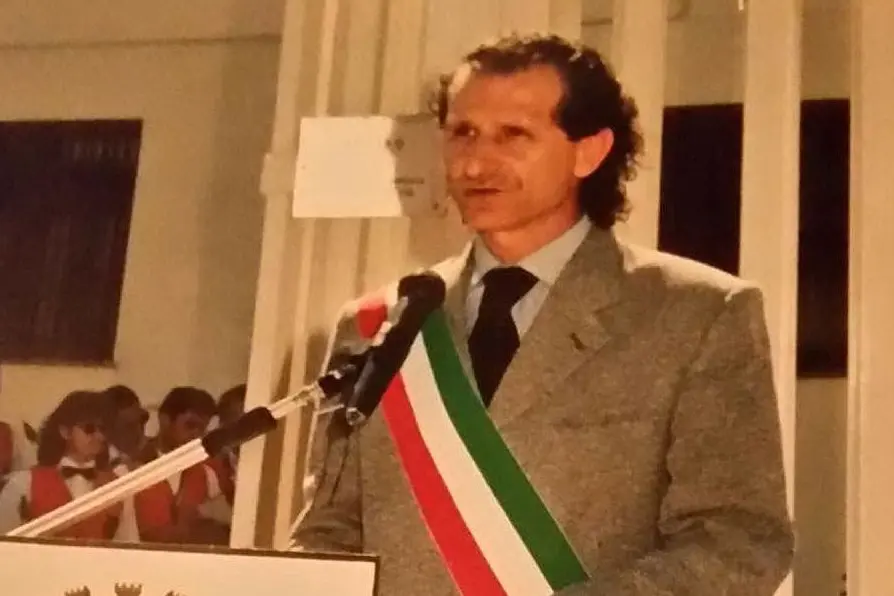 L'ex sindaco Fedele Melas (foto