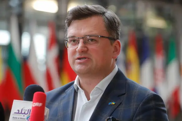 Il ministro degli Esteri ucraino Dmitro Kuleba (Ansa)