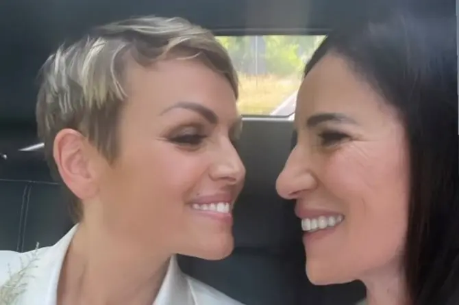 Francesca Pascale con Paola Turci (da Instagram)