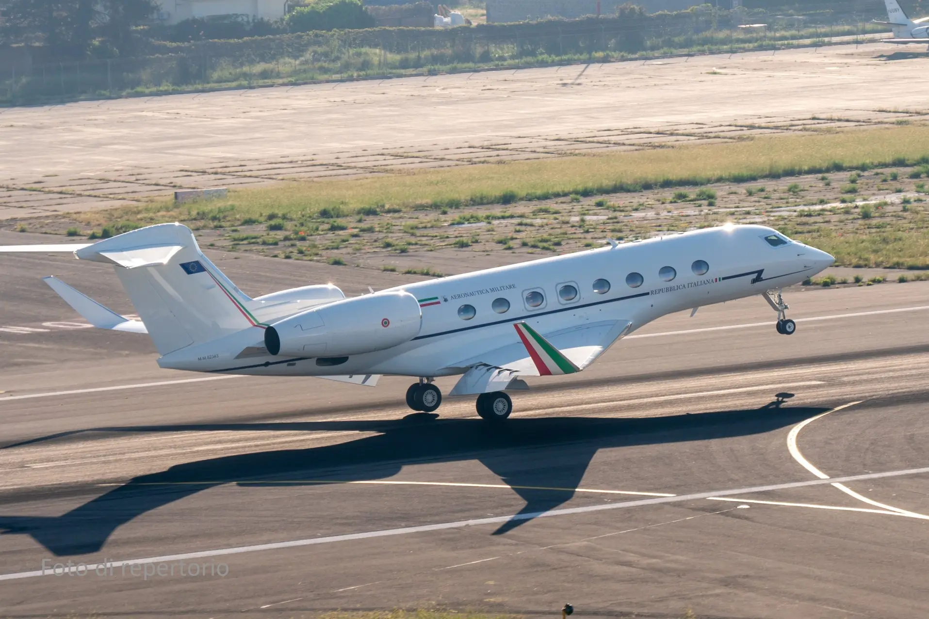 Un Gulfstream dell'Aeronautica militare