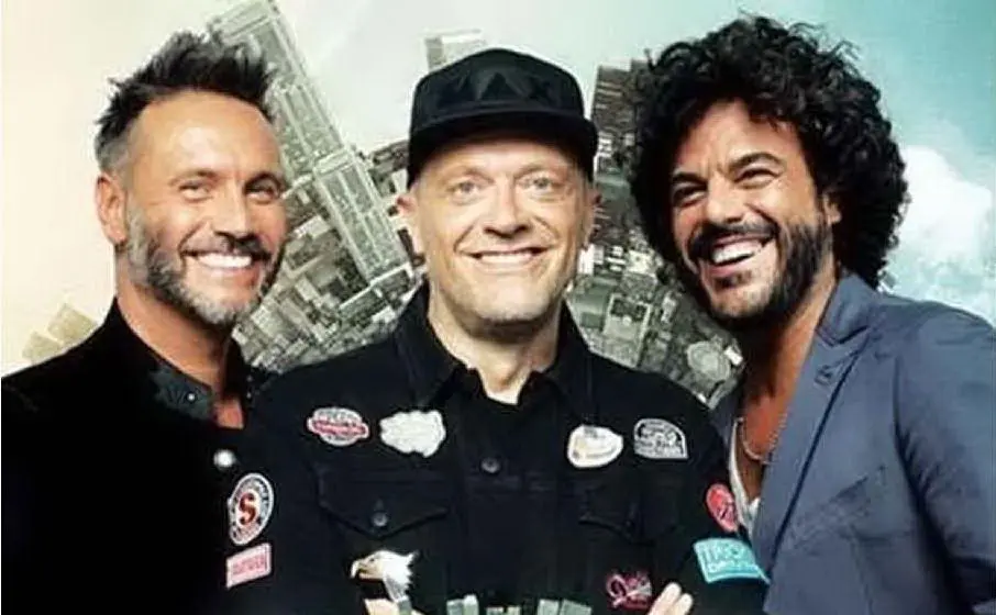 Nel 2018 è stato in tour con i colleghi Nek e Francesco Renga (foto Radiolina)