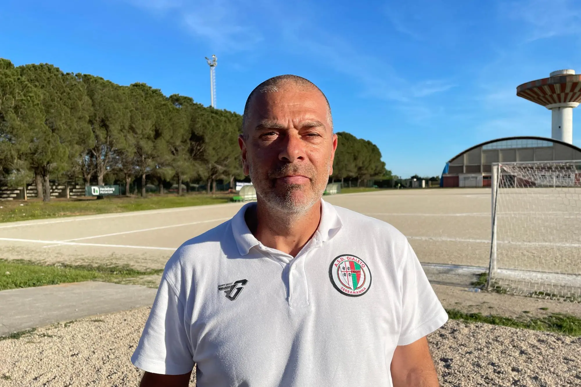 Diego Mariano Ruggiero, allenatore della Gialeto che si sta risollevando nella corsa salvezza (foto Spignesi)