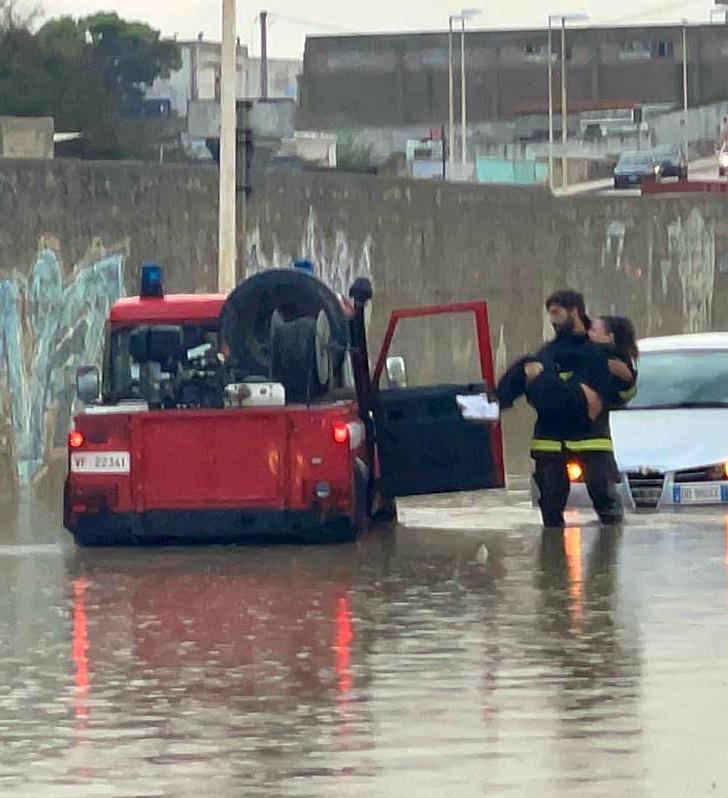 Mezza Sardegna sott’acqua