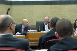 RENATO SORU a un'udienza del PROCESSO SAATCHI & SAATCHI  - FOTO GIUSEPPE UNGARI