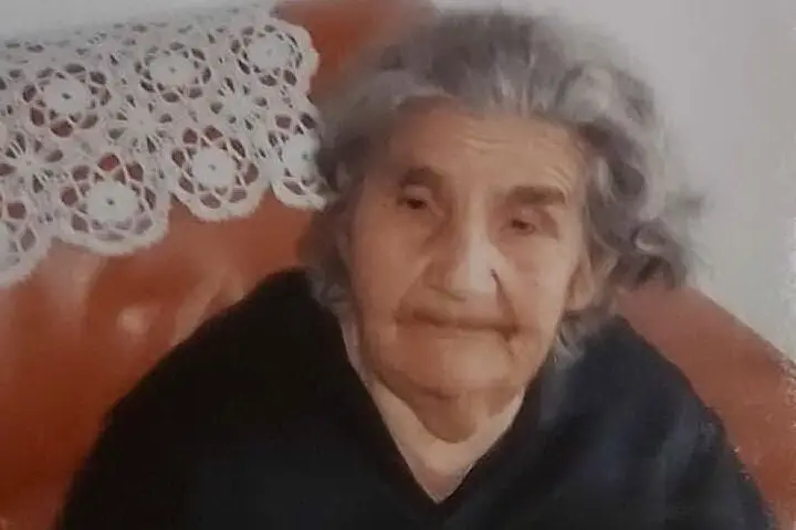 Nonna Bonaria (foto concessa)
