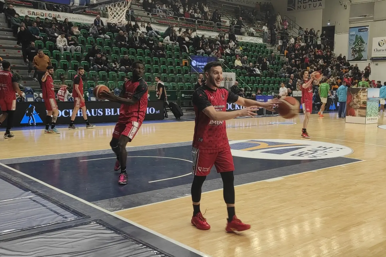 Il ritorno di Marco Spissu al PalaSerradimigni (foto G. Marras)