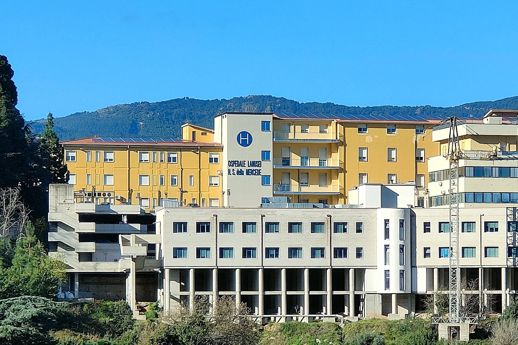 Una veduta dell'ospedale Nostra Signora della Mercede di Lanusei (foto concessa)