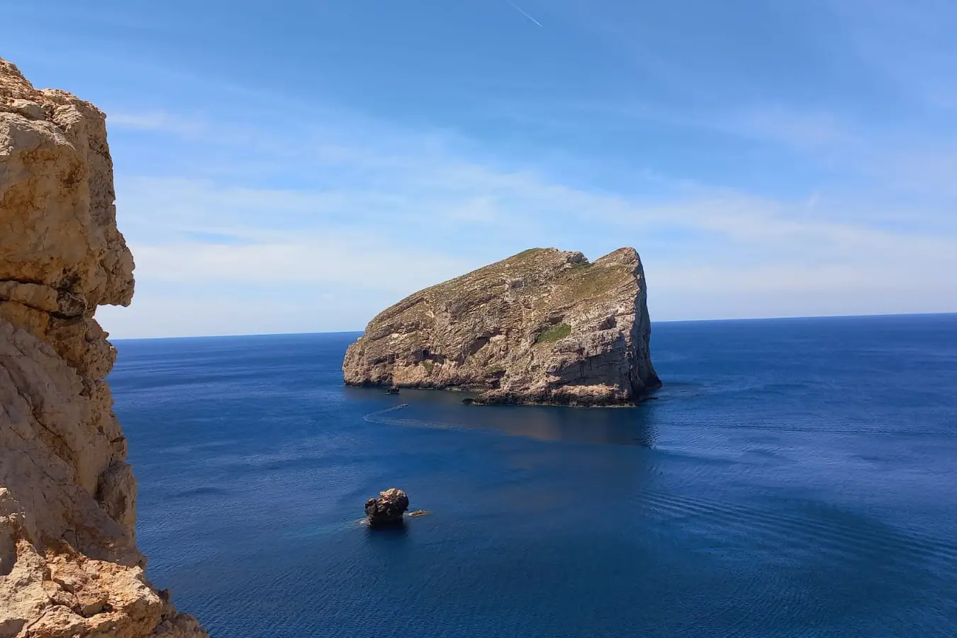 Una veduta da Capo Caccia (foto G. Marras)