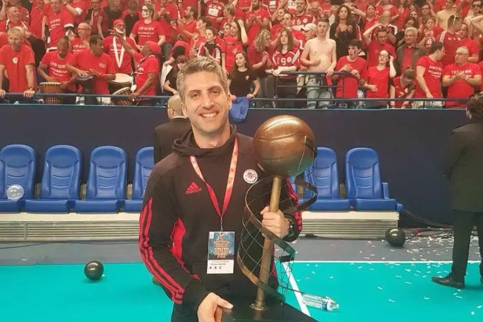 L'allenatore Stefano Mascia