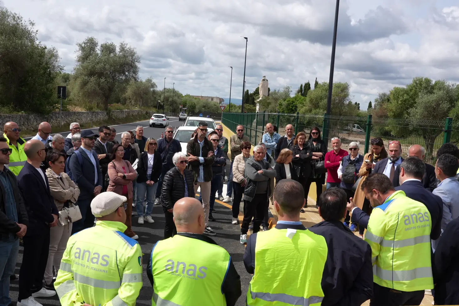 Apertura al traffico dell'incrocio di San Camillo