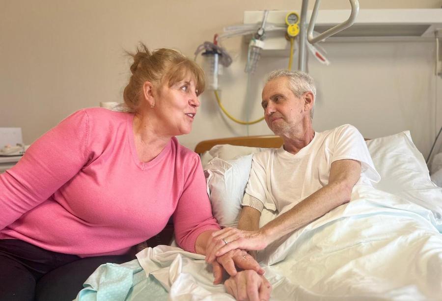 Matrimonio nell’hospice L’amore giorno per giorno