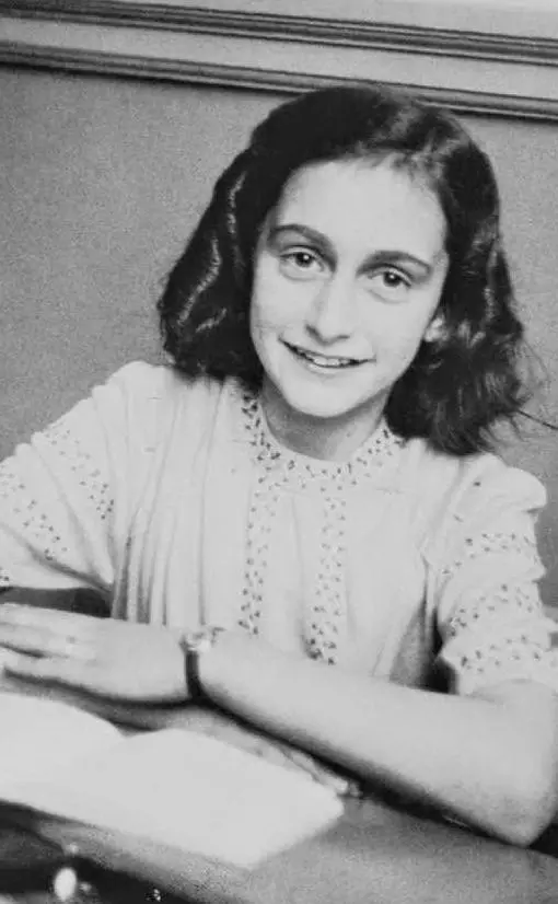 Un altro scatto di Anne Frank