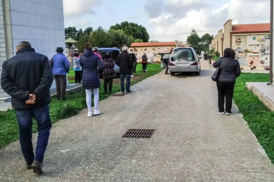 L'addio a Silvana Concas (foto Cucca)